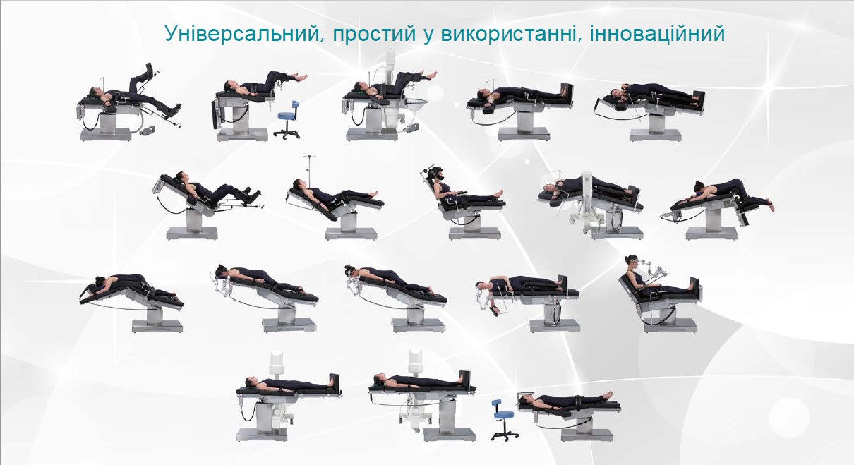Хірургічні столи від GALIT